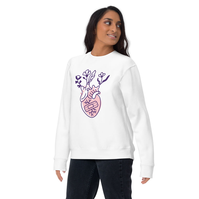 Healthcare Heart Premium Sweatshirt